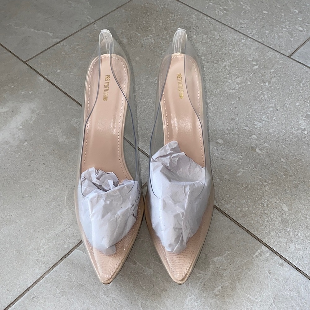 Clear Heeled Shoes